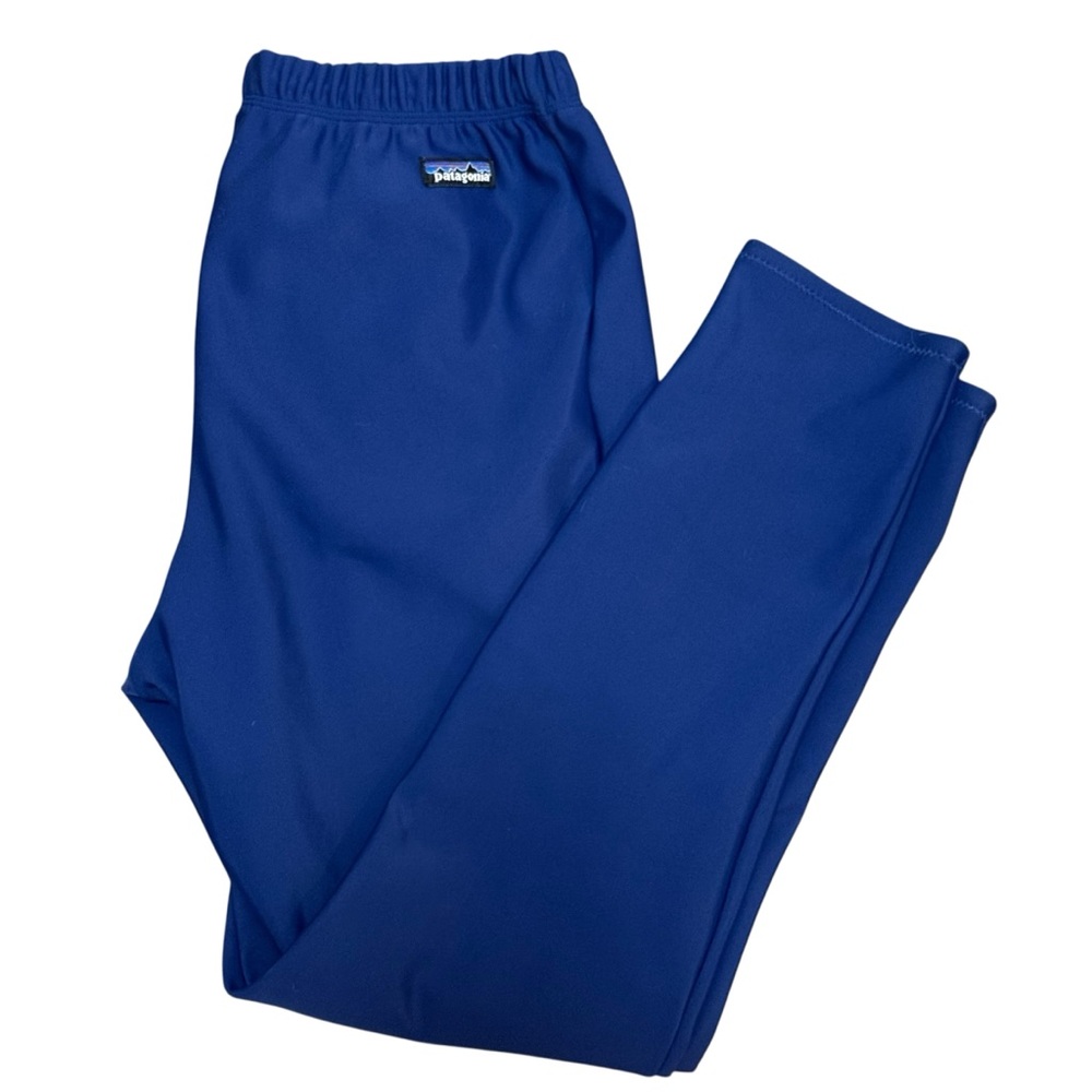 Vintage Patagonia womens 24710 lined softshell pants L blue F97 Made in USA